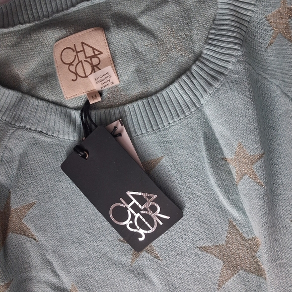 Chaser Stars Raglan Pullover Sweater - Picture 2 of 6